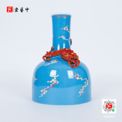 国宝重器·珐琅彩《盘龙尊》 | 王辉大师再造“瓷中帝王” | 龙腾盛世，基业长青，守护华夏文明之魂