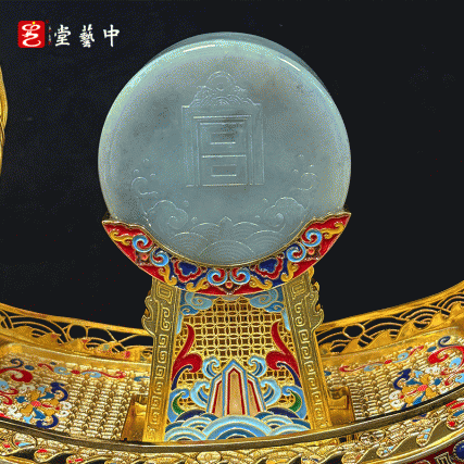 故宫百年首款宫标景泰蓝《龙腾四海》（青花籽料款）荣耀登场！四大非遗泰斗联袂，与国宝同展，限量首发